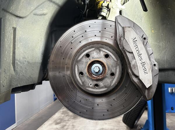 Bild einer alten Bremsscheibe